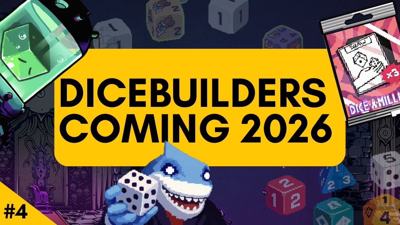 Top 5 Best Upcoming New Roguelike Deckbuilder Games of 2026 (Dice Builders)