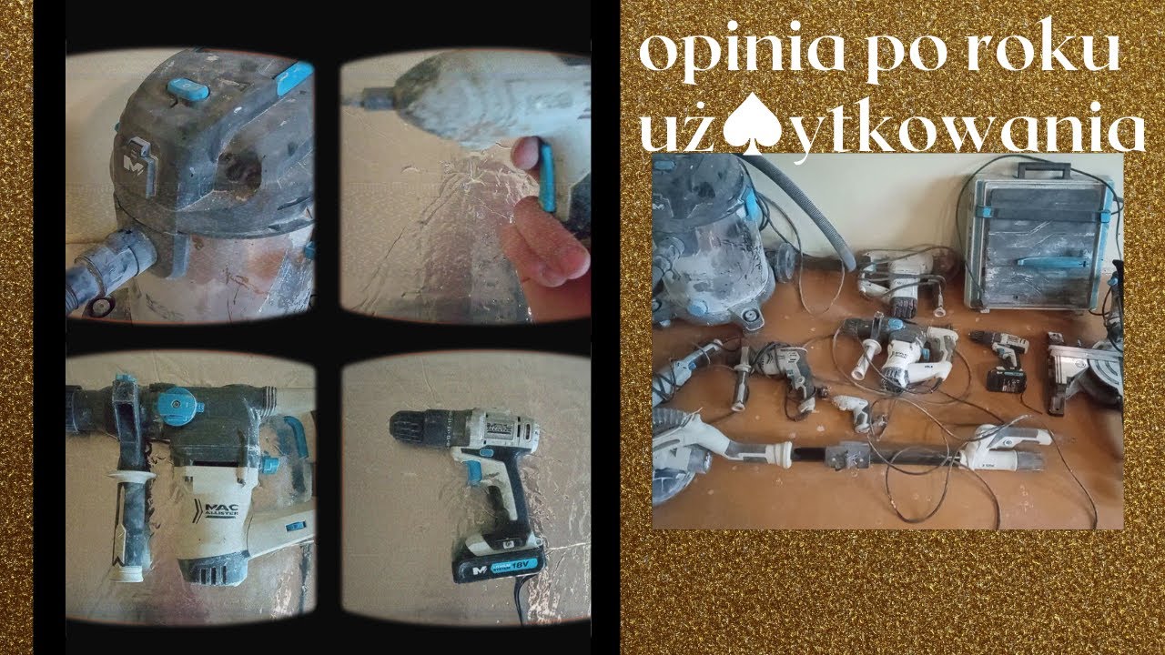 narzędzia macallister opinia po roku użytkowania