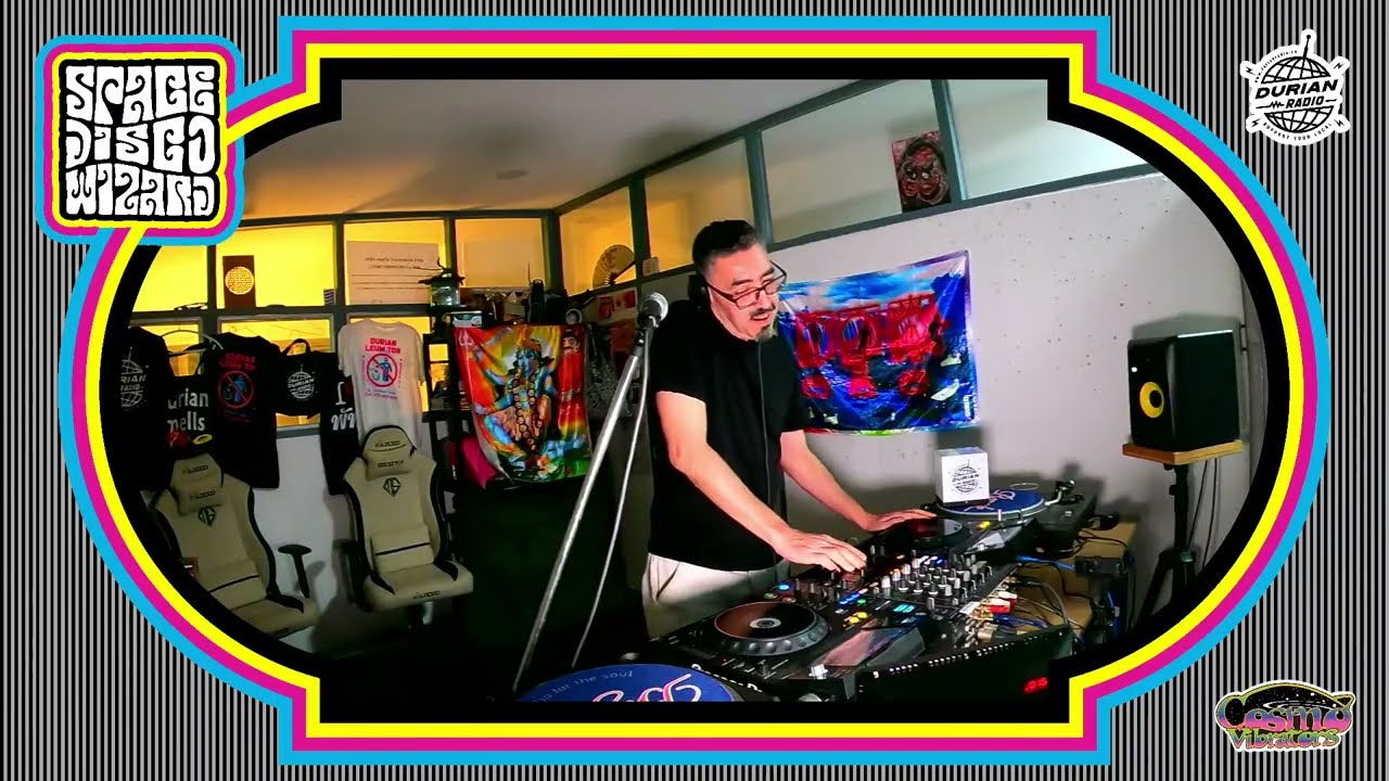 Space Disco Wizard | Durian Radio Live at Cosmo Vibrators, Bangkok