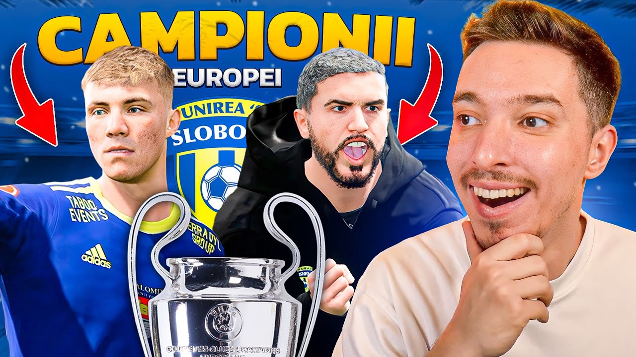 TRANSFER 1 JUCATOR PE SEZON LA UNIREA SLOBOZIA PANA CASTIG UCL INSA PARTE DIN BANI DISPAR! EA FC 25