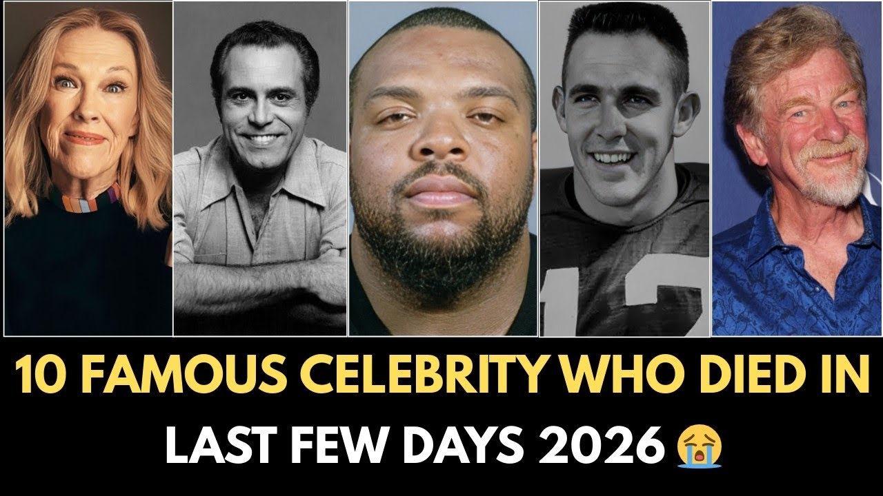 10 Famous Celebrities Who Died In the Last Few Days 😢| Catherine O’Hara, Kevin Johnson, John Brodie