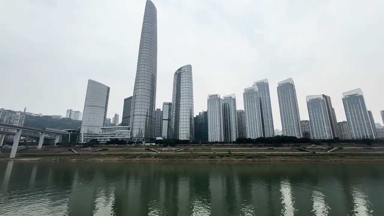 From Ciqikou to Hongyadong in Chongqing by ferry