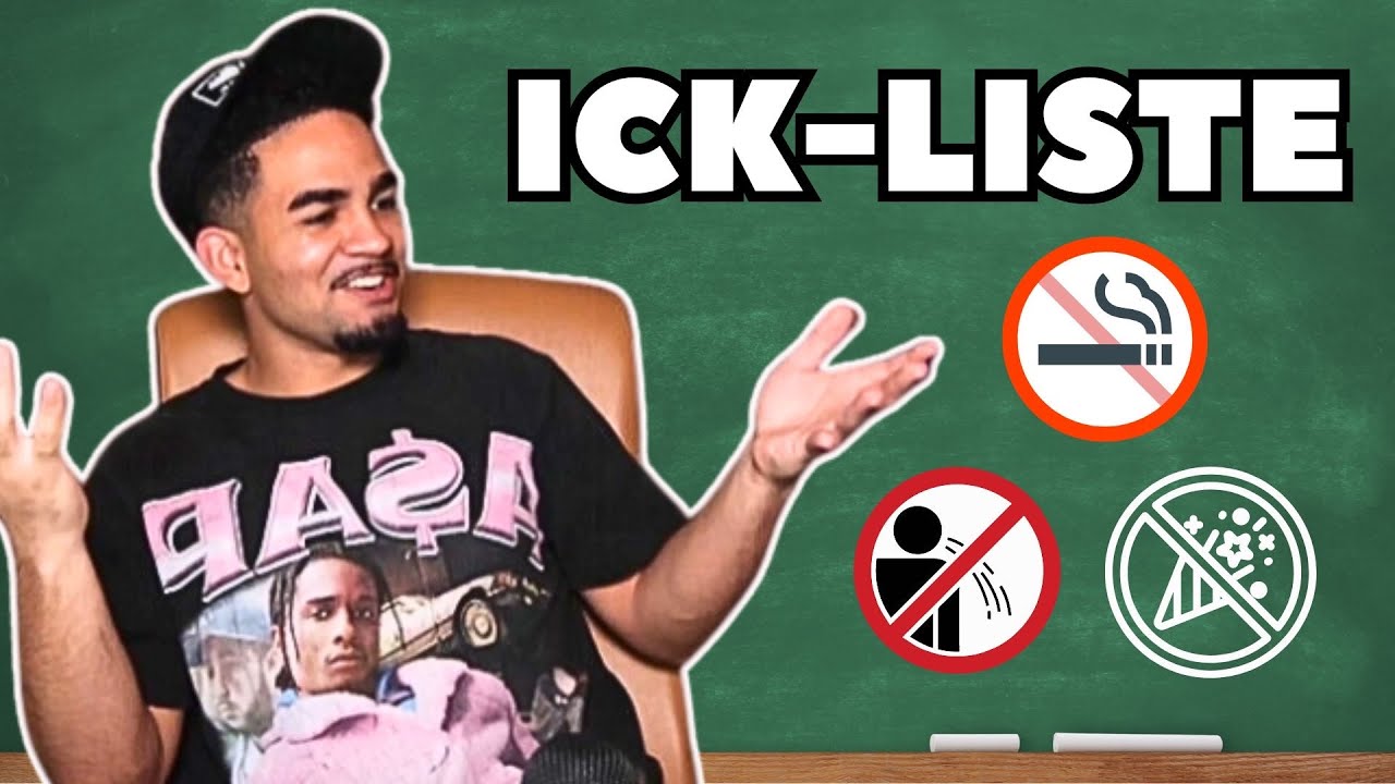 ICH MACHE EINE ICK-LISTE MIT MEINEN ZUSCHAUERN! 😱😂