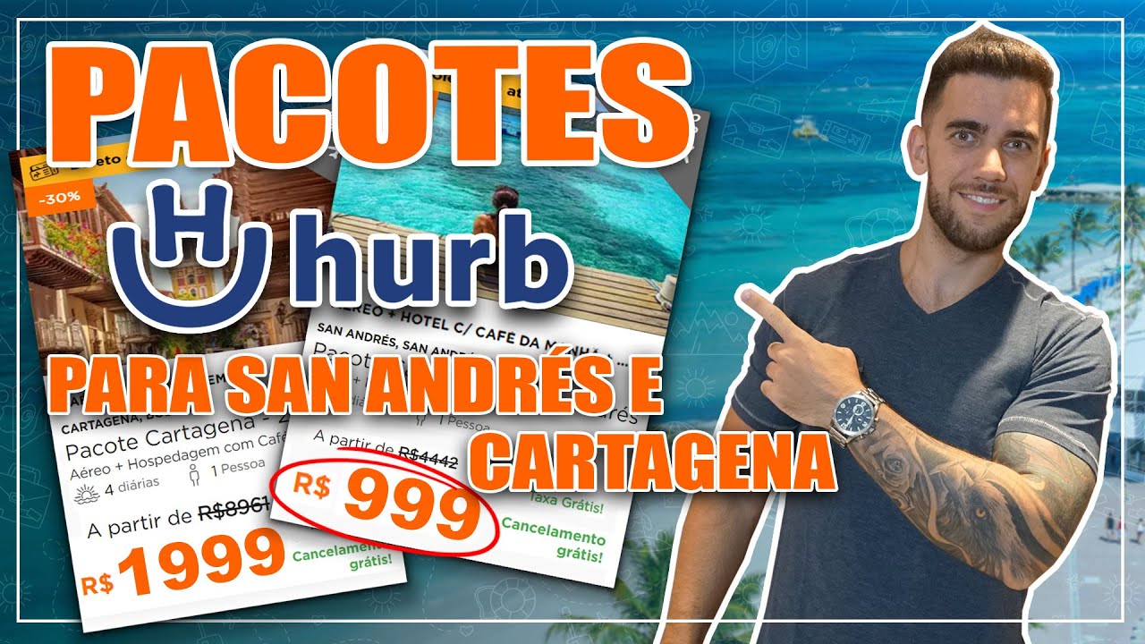 Pacotes do Hotel Urbano para SAN ANDRÉS e CARTAGENA! Hurb é confiável? Vale a pena?