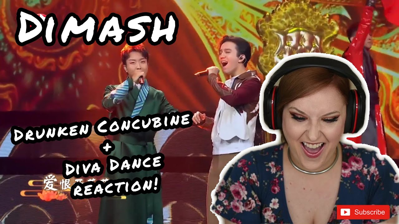 DIMASH KUDAIBERGEN AND LI YUGANG - Drunken Concubine + Diva Dance  | METAL HEAD REACTS