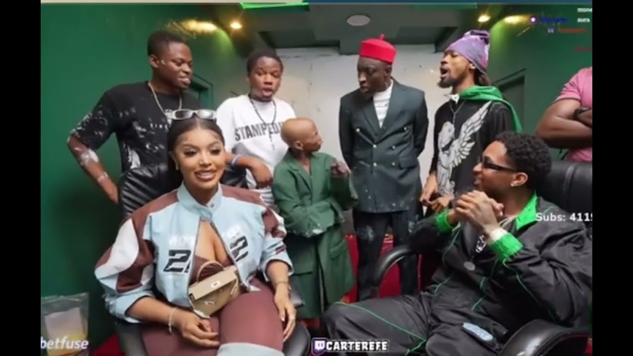 Carter efe bring girls for DDG and everything went wide in the house 