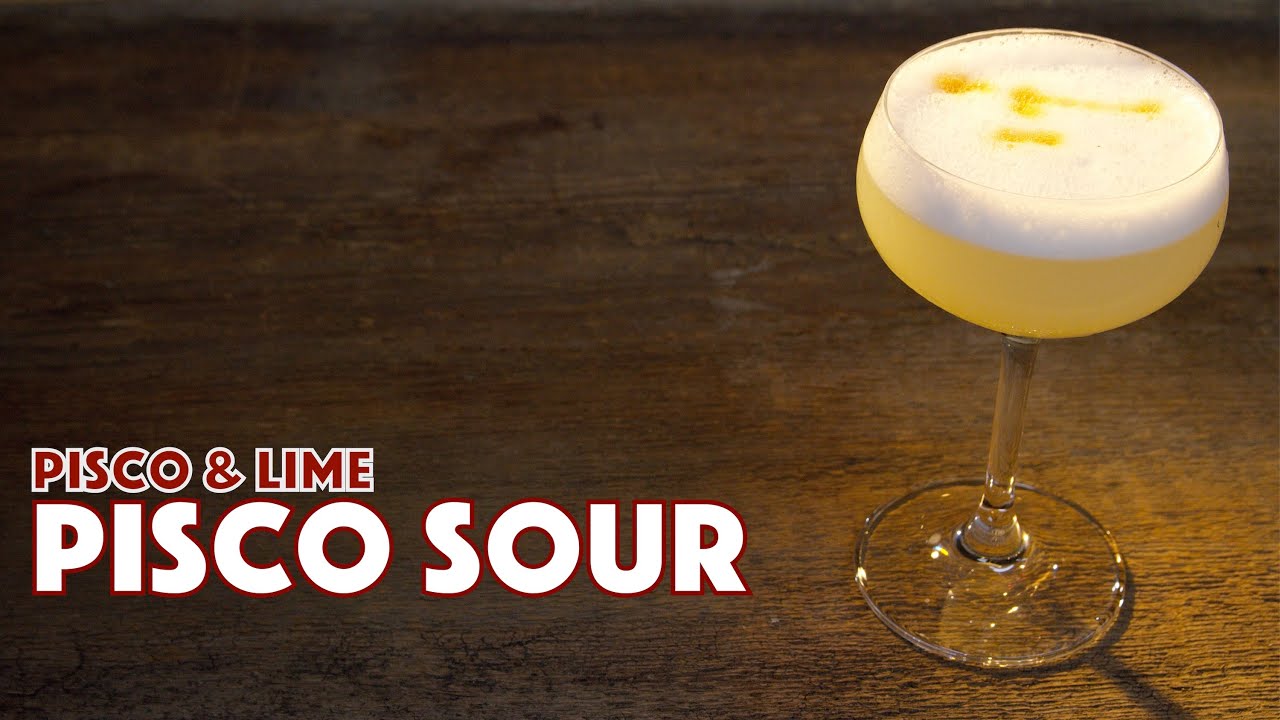 🔞 1903 Pisco Sour Cocktail Recipe Peru? Chile?