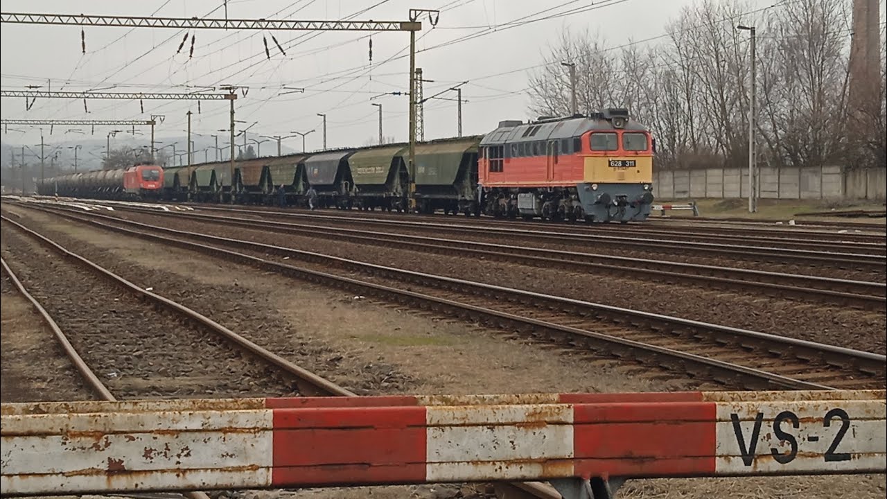Téli 5 óra trainspotting Sajószentpéteren!