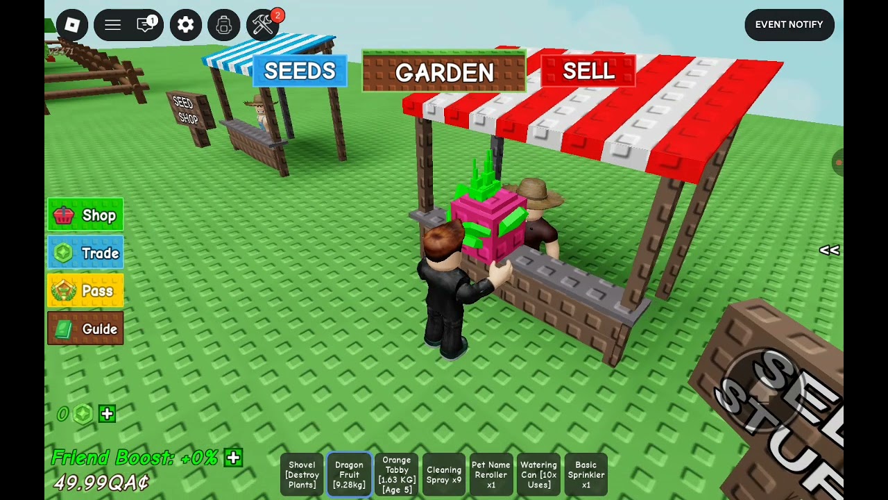 (the wolf)Grow a garden such a beautiful garden  p3  