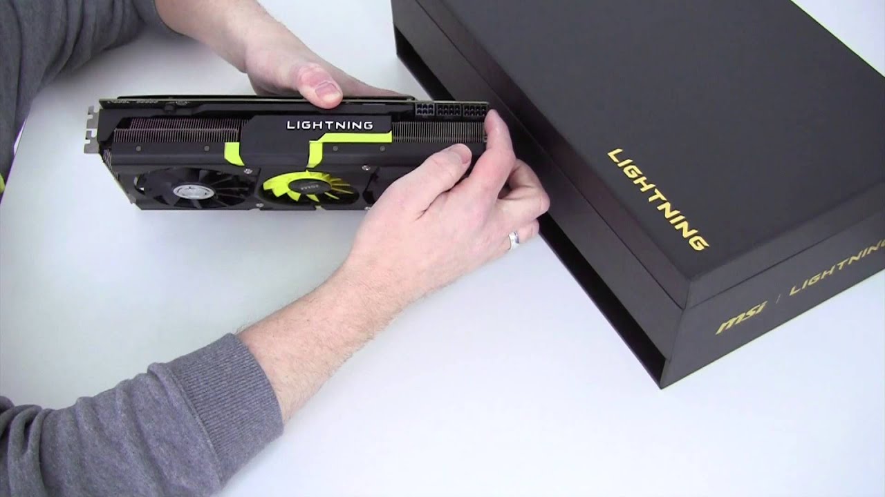 MSI R9 290X Lightning Unboxing / German / HD
