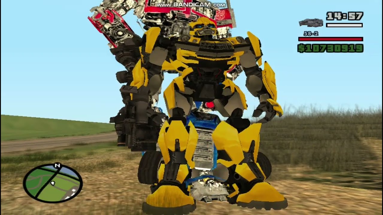 GTA San Andreas - Transformers ROTB Bumblebee Thanks @shadowrider6478 {DOWNLOAD LINK}