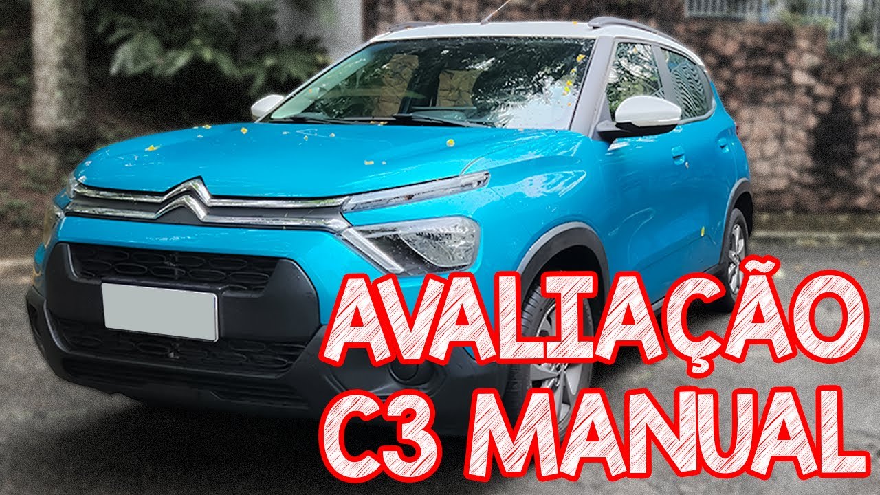 Avaliação Citroen C3 1.0 MANUAL - MAIS BARATO QUE KWID E MUITO MAIOR!