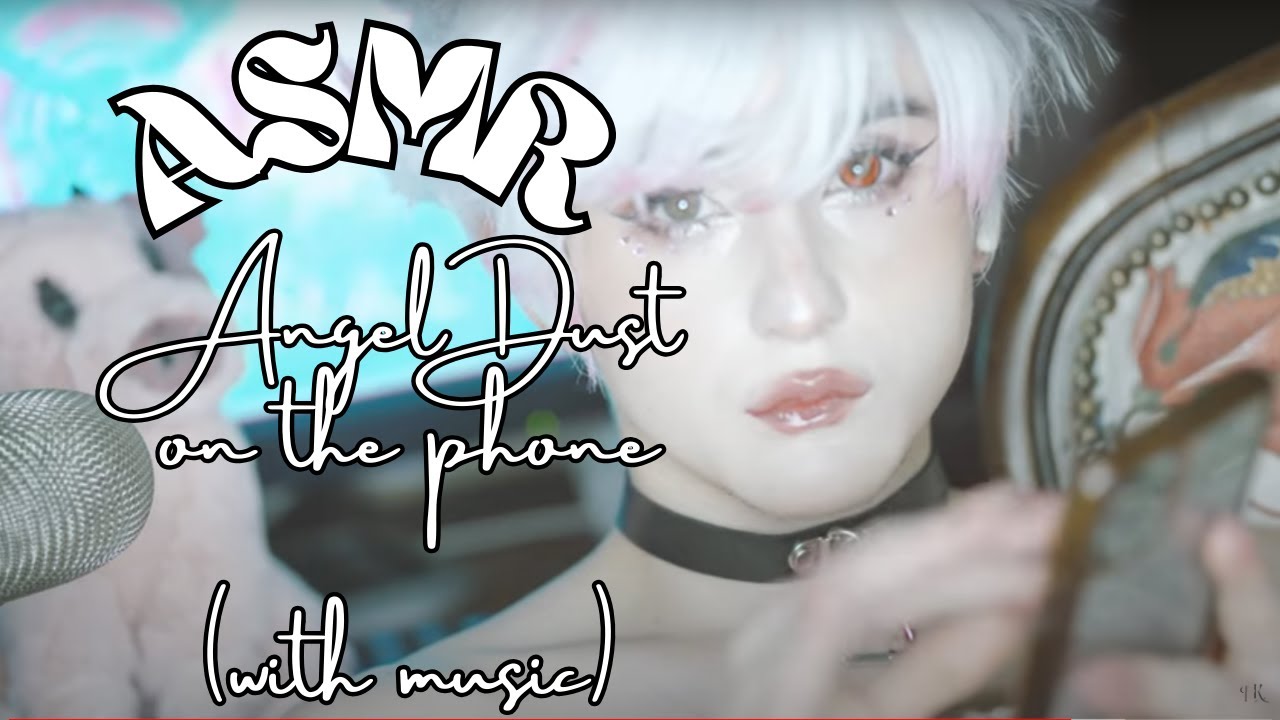 ASMR] Angel Dust nails and phone typing