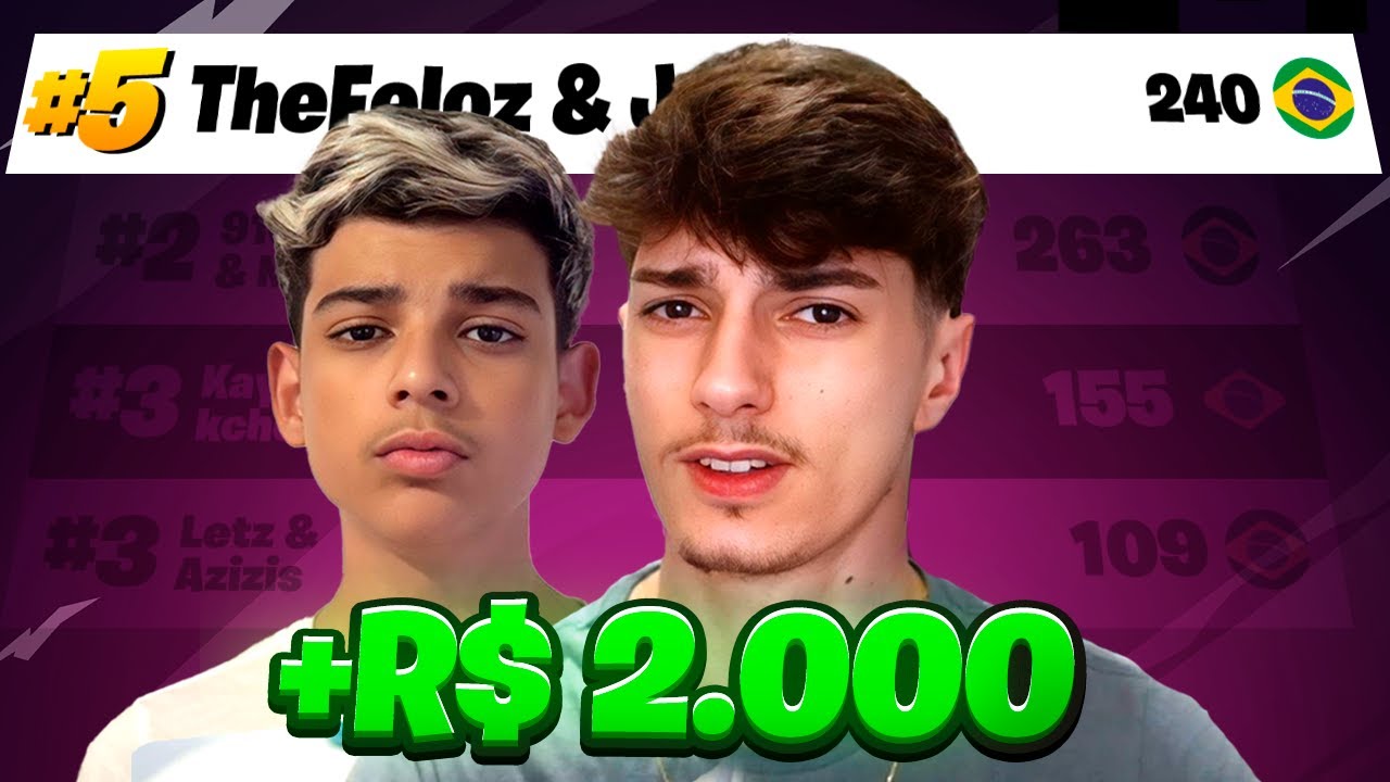 THEFELOZ E JXNES PEGARAM SEUS PRIMEIROS EARNINGS JUNTOS!