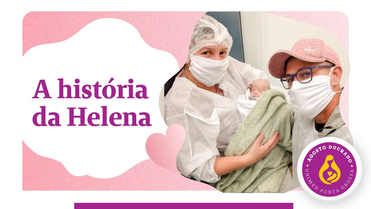 A história de um bebê prematuro na UTI: Helena