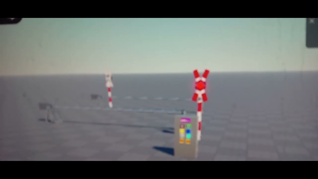 Wssb German railroad crossing 2
