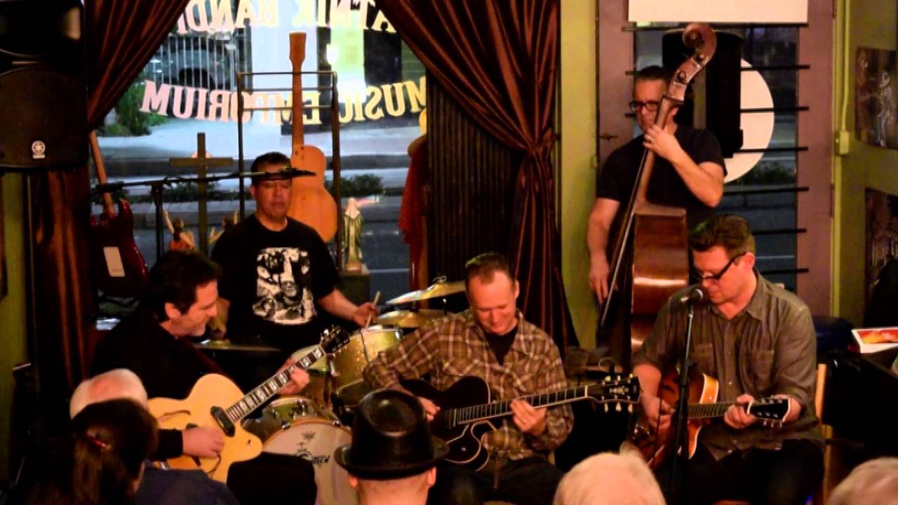 Grez Guitars NAMM 2016 Swing Summit 1 of 4 , Paul Pigat on Vocals