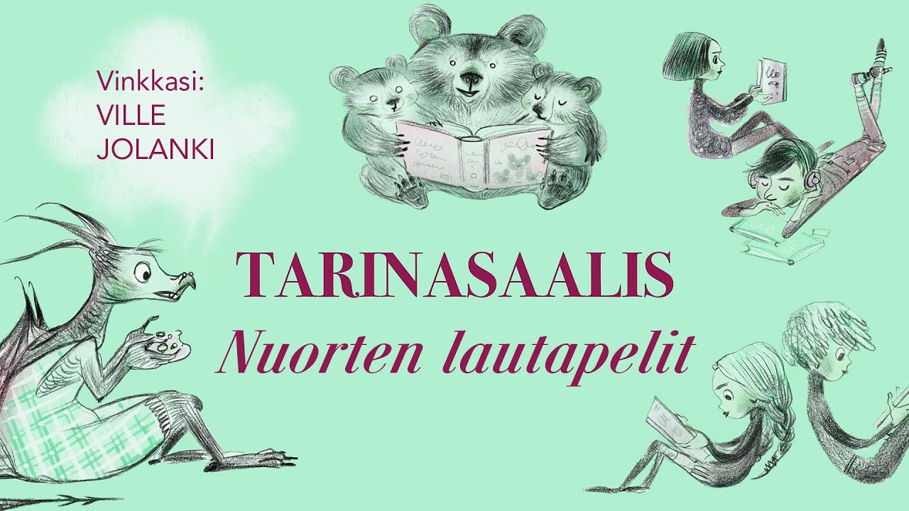 Tarinasaalis 2023: Ville Jolanki - Nuorten lautapelit
