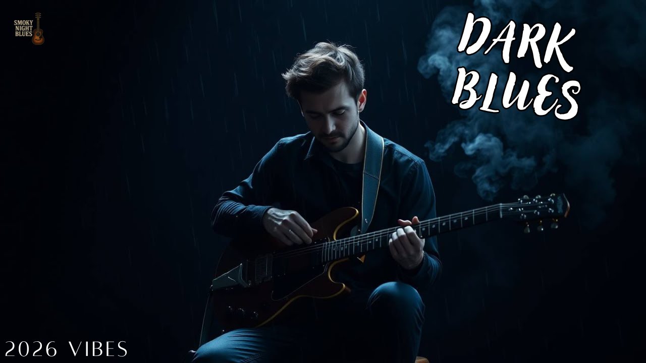 Dark Blues Playlist for Late Night | Sad Blues Guitar Vibes
