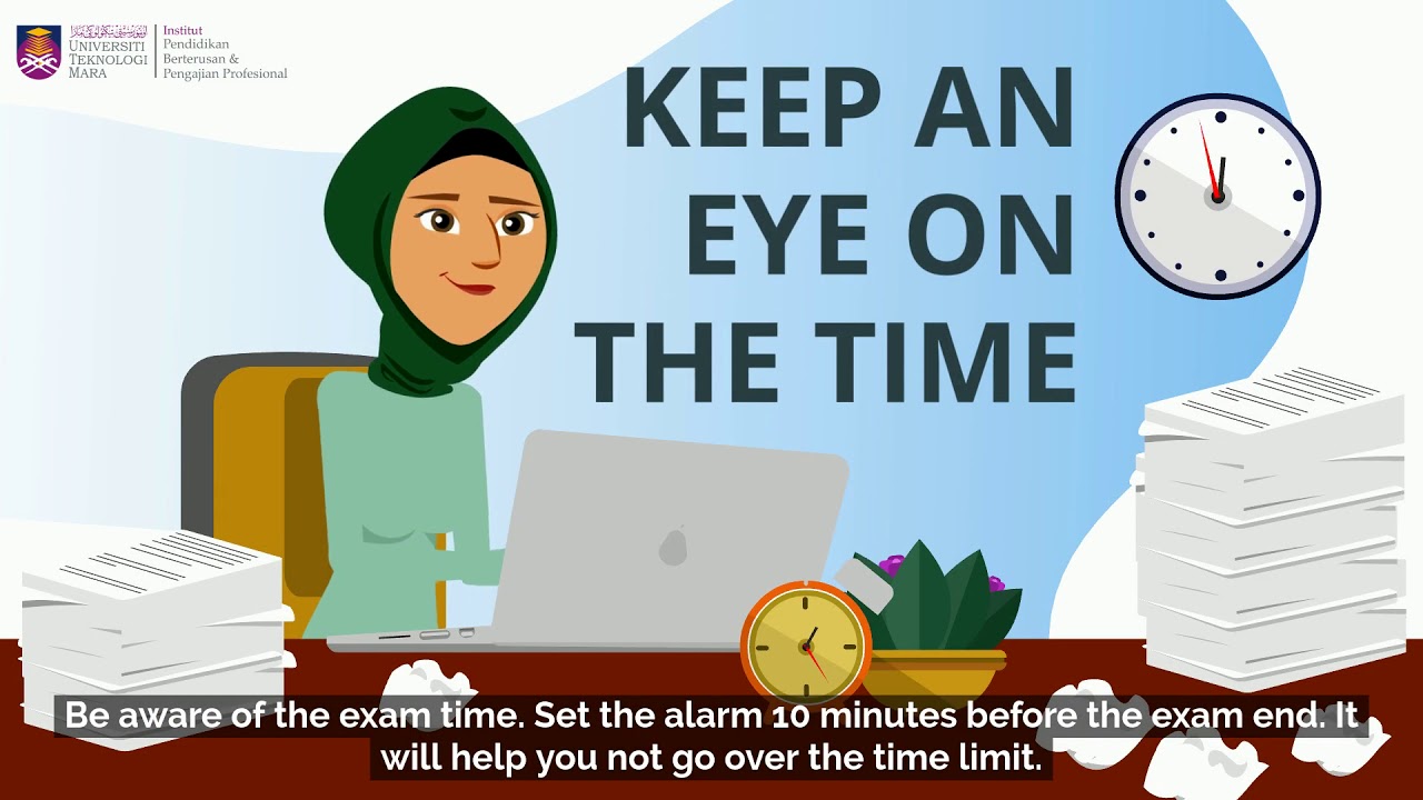 STUDENT TIPS FOR ONLINE EXAM