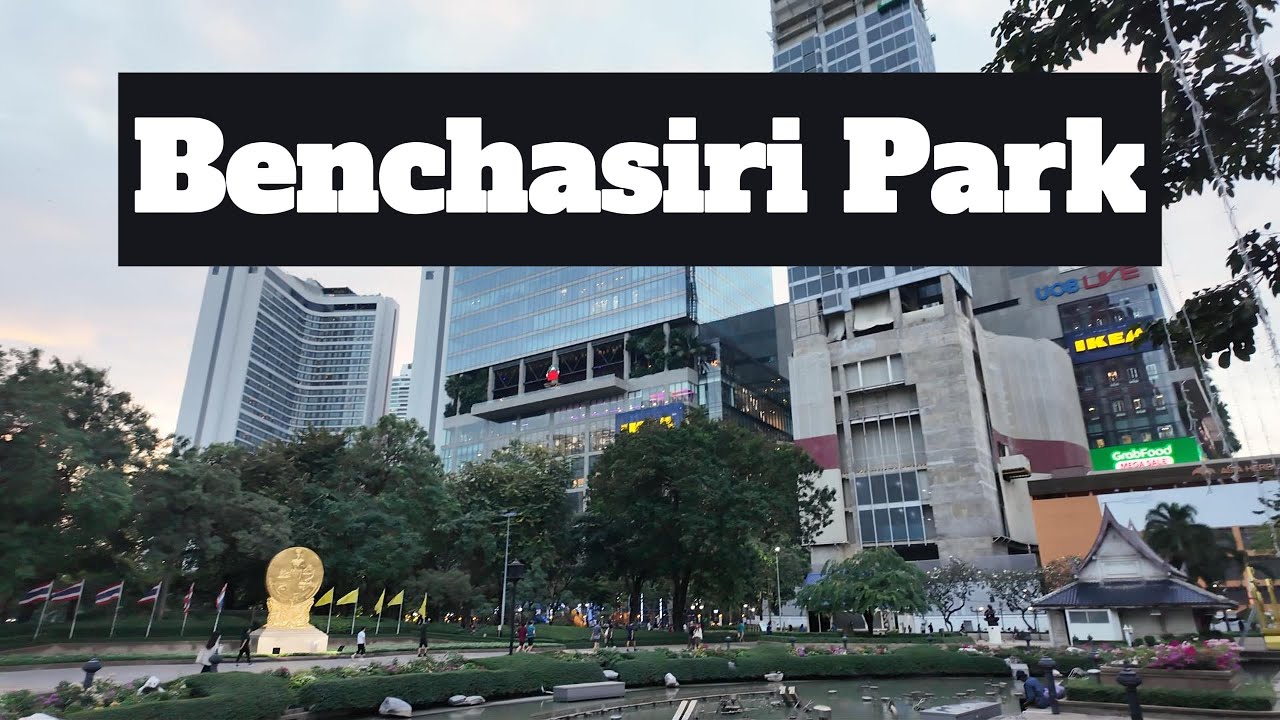 Парк Бенчасири 🇹🇭 Бангкок, Таиланд. Прогулка по парку.