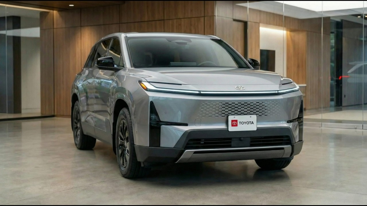2027 Toyota Highlander EV First Look – 320-Mile Range & Family-Friendly Tech!