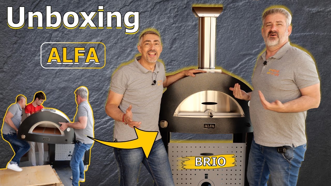 Four à pizza hybride Alfa Brio : Unboxing et Review !