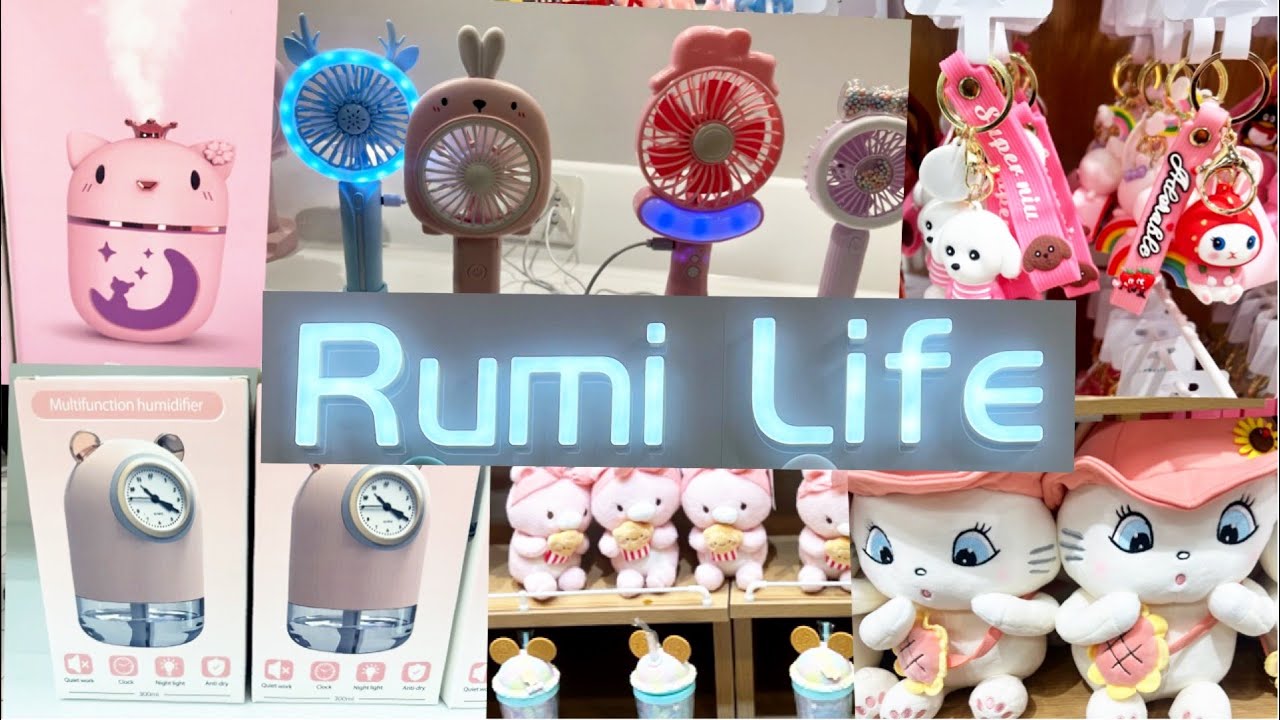 RUMI LIFE STORE | LOTS OF CUTE  GIFTS TO BUY IN THIS STORE