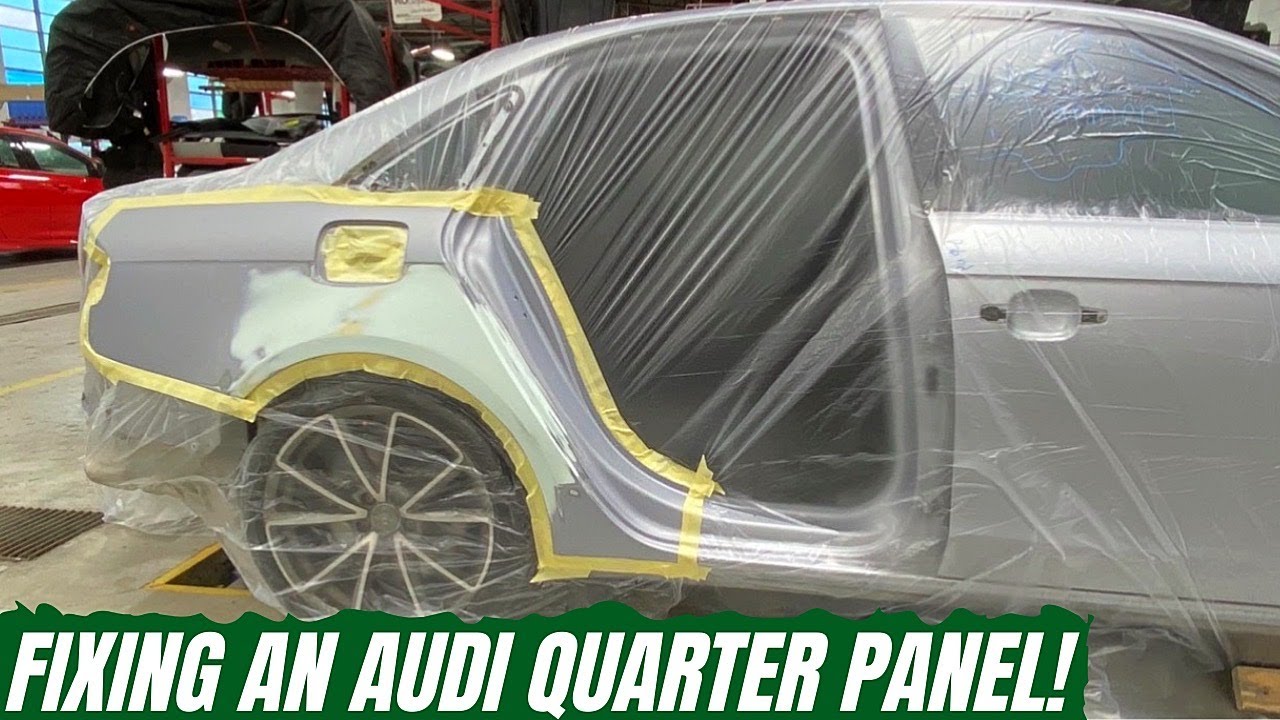 Fixing An Audi Quarter Panel