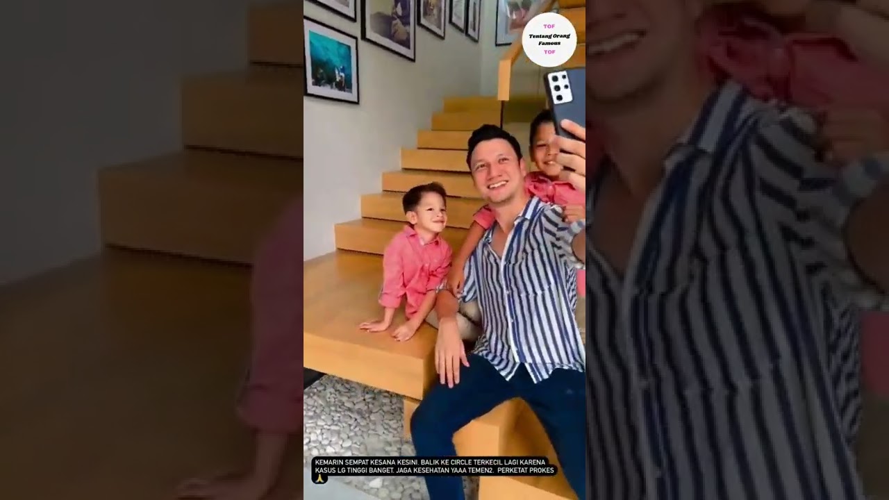 Christian Sugiono dan anak-anaknya #shorts #christiansugiono #titikamal