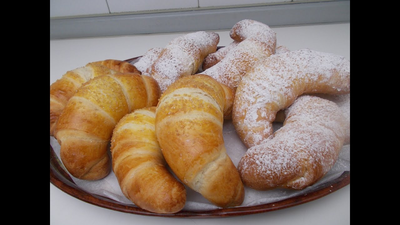 CORNETTI BRIOCHES Classici del Bar - Le ricette di zia Franca