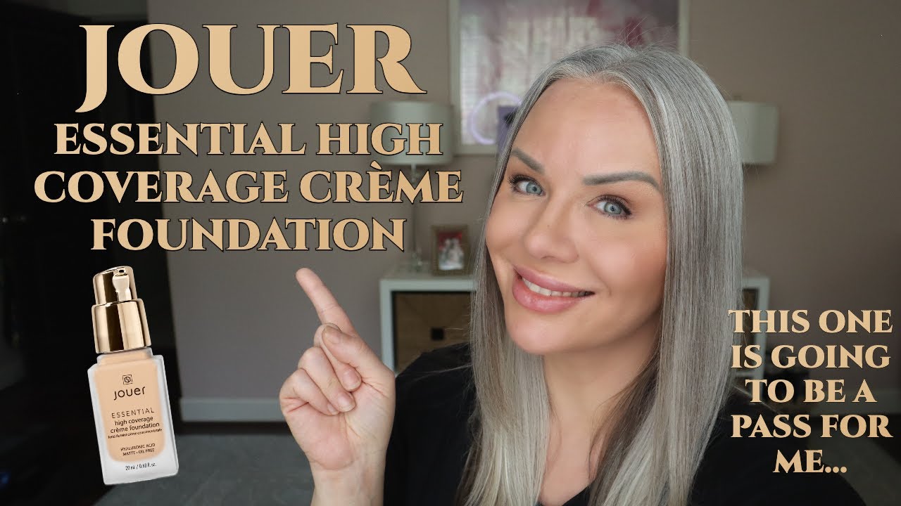 Trying Liquid Foundation (& Failing) - Jouer Essential High Coverage Cr&egrave;me Foundation
