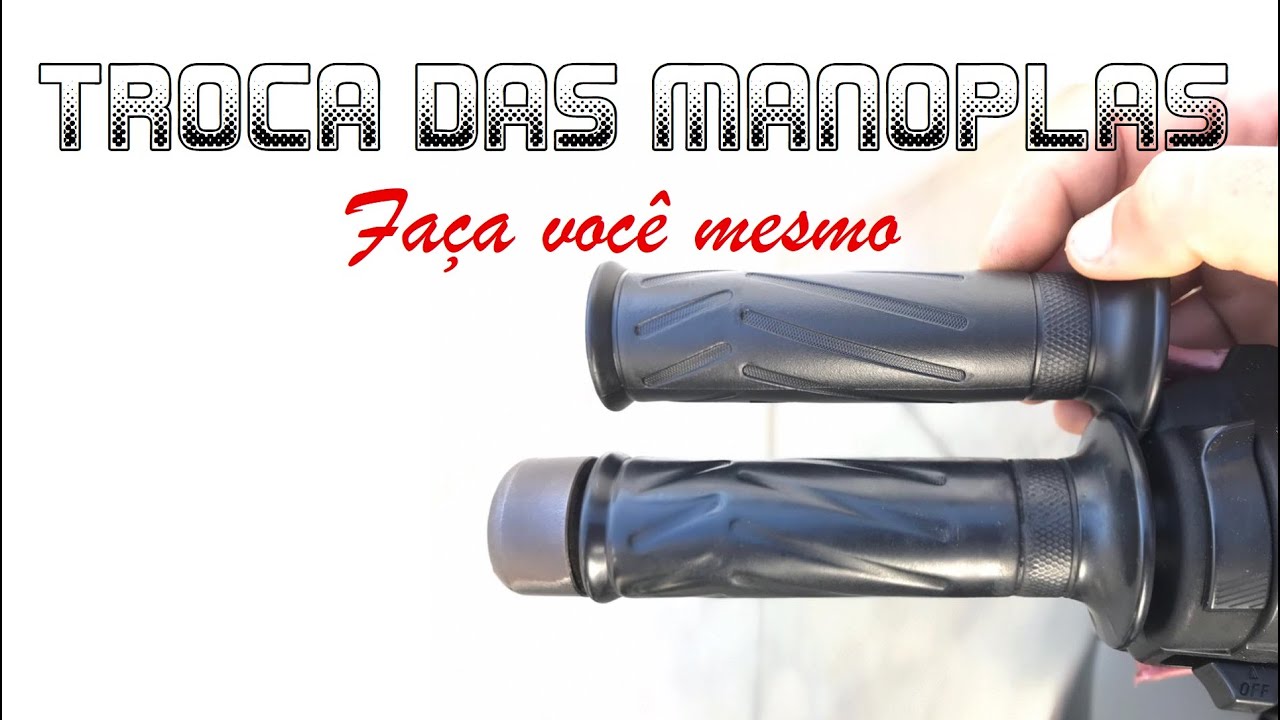 DIY - COMO TROCAR A MANOPLA DA MOTO, SURPREENDA-SE!