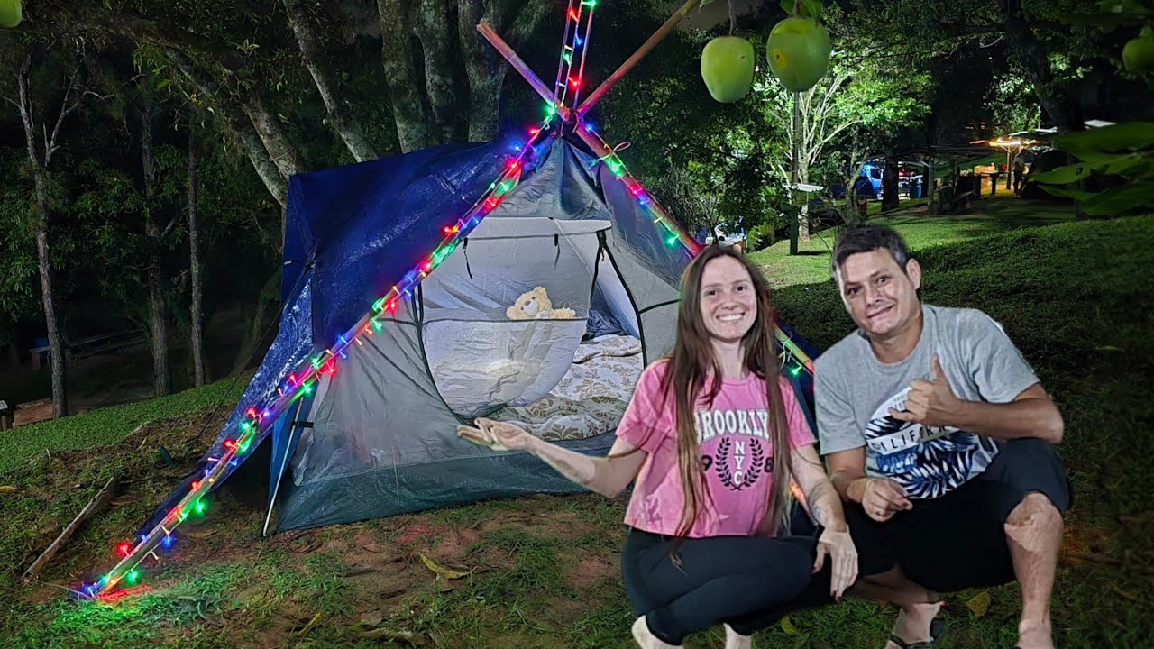 Primeiro dia | mostrando o camping 🏕