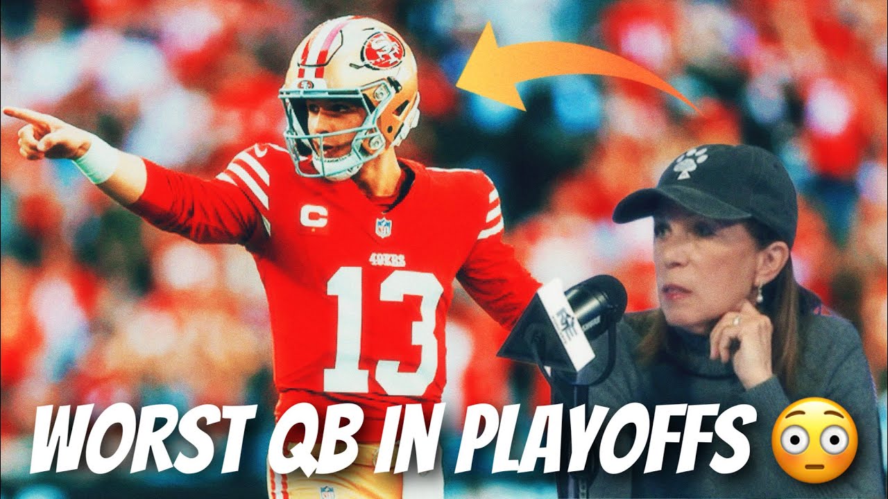 Former Raiders Exec Amy Trask calls 49ers Brock Purdy the WORST QB in the playoffs 😳