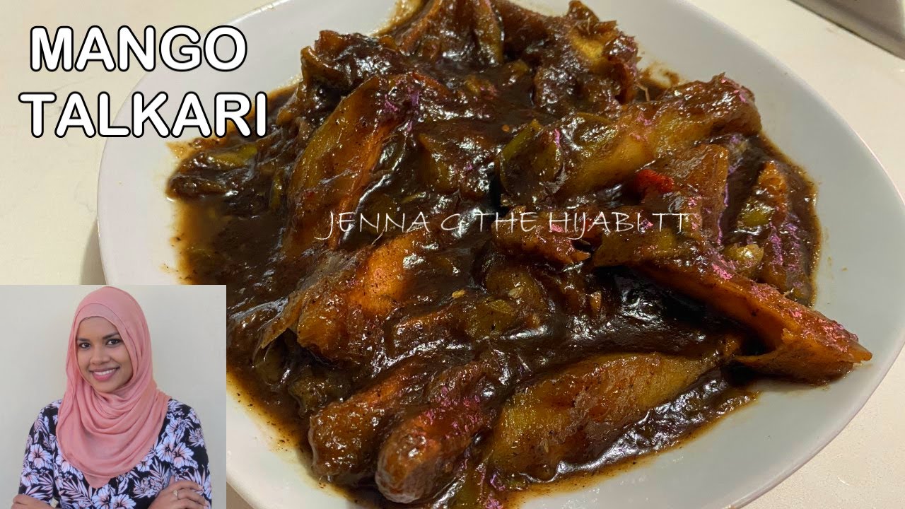 Рецепт талкари из тринидадского манго | Классические индийские блюда Трини | Вегетарианец | Кариб...