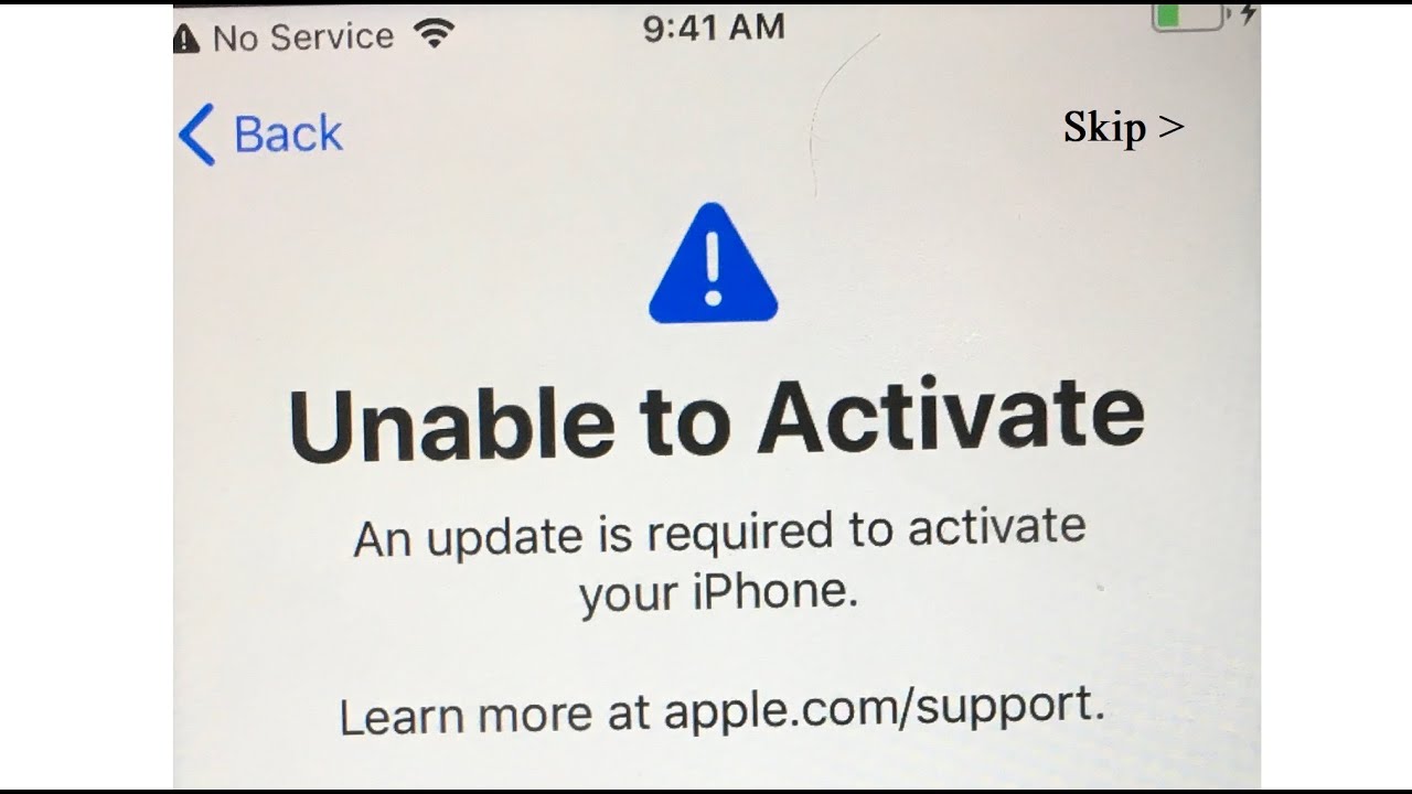 ✅SKIP iphone unable to activate shutdown #checkra1n