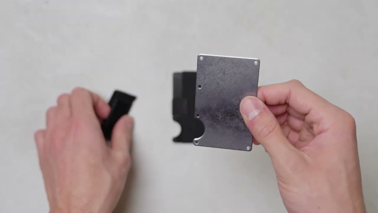 How To Change The Money Clip For A Cash Strap - Shield Wallet Tutorial