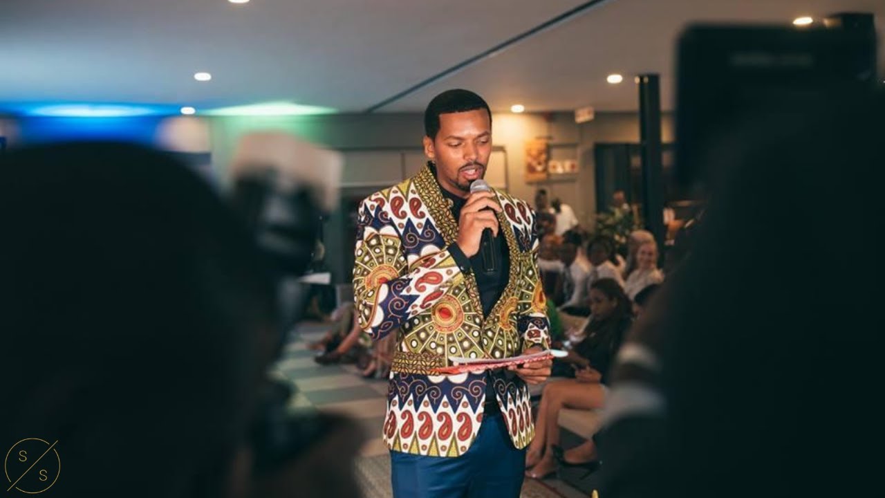 MC-ing the Sophie Alexander Kanza Foundation Fashion show