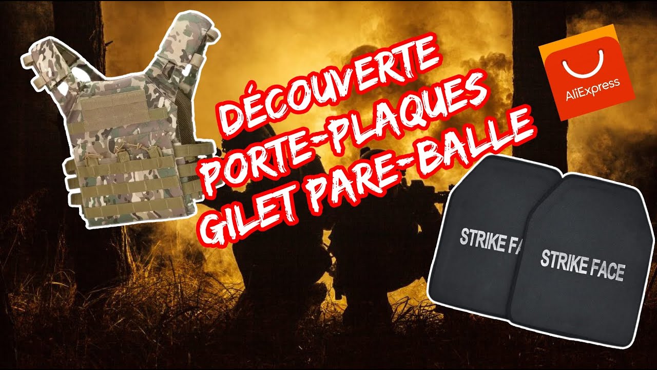 DÉCOUVERTE GILET PARE-BALLE AliExpress !!!