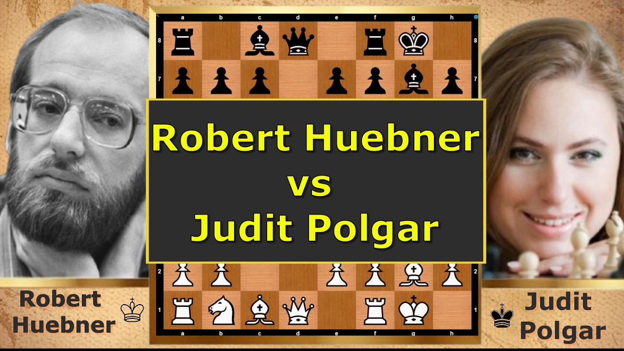 HUEBNER vs JUDIT POLGAR &ndash; Deep Gr&uuml;nfeld Strategy! ♟️🔥 #JuditPolgar #Huebner #ChessLegends