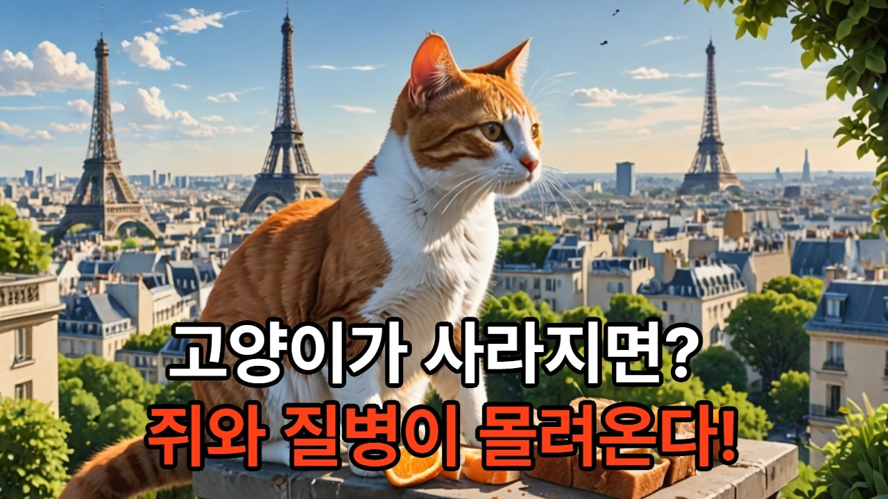 고양이가 사라지면, 이것이 옵니다.