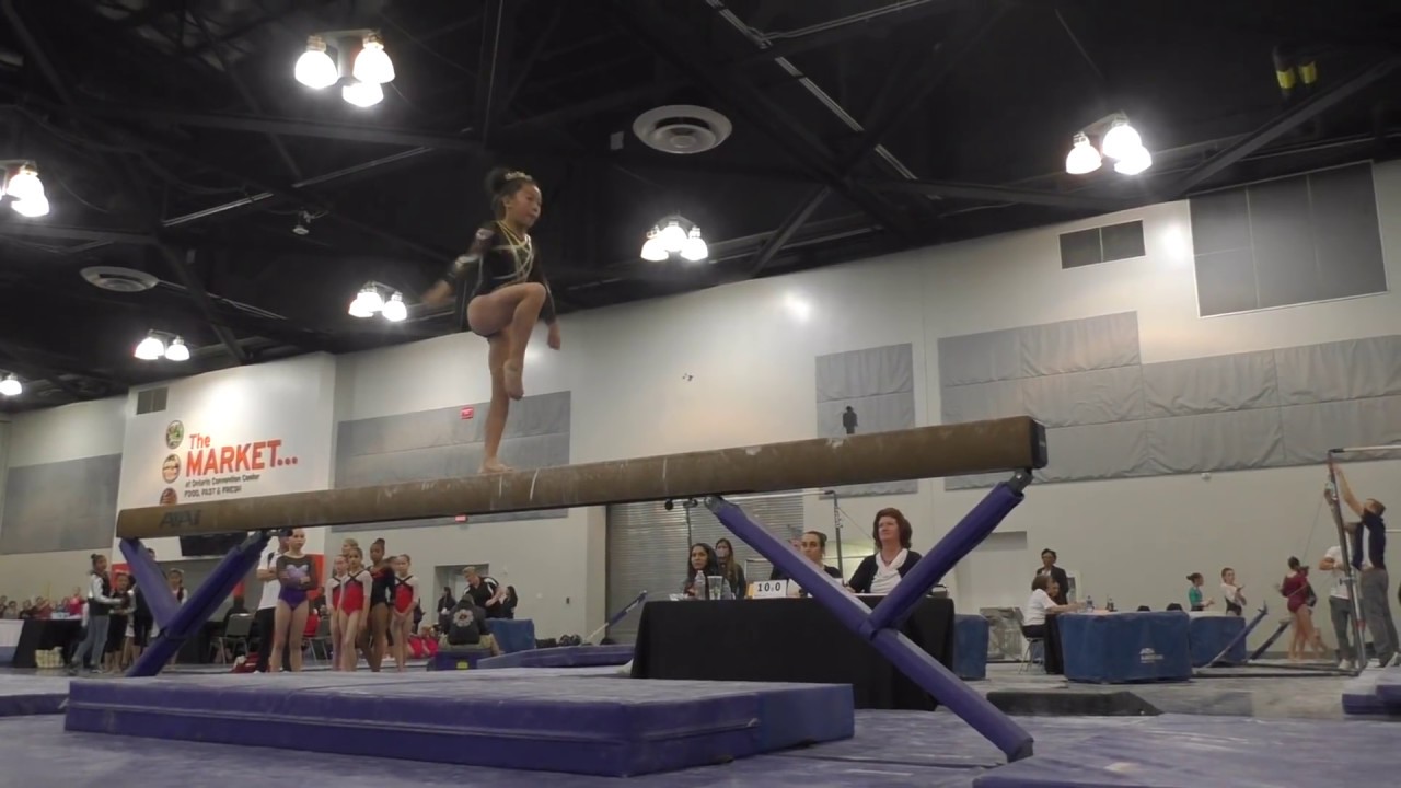 Hanh Hoang USAG Level 7 Beam / Scored 9.9