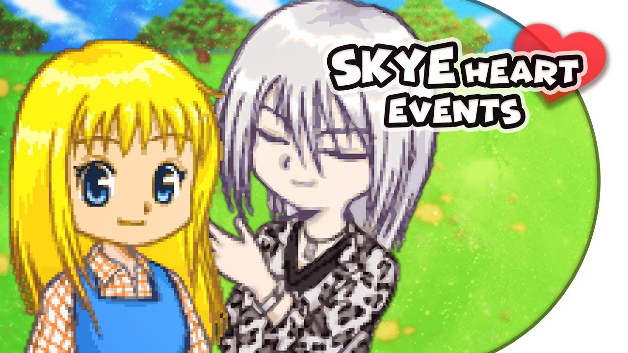 Harvest Moon DS: Cute - Skye's Heart Events