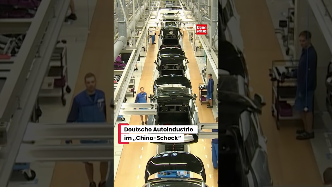 Deutsche Autoindustrie im &bdquo;China-Schock&ldquo; #news #deutschland