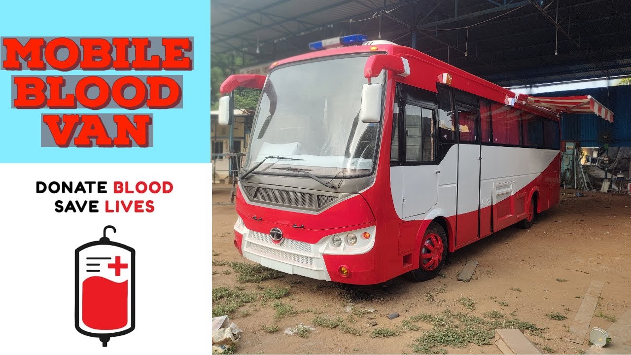 Mobile Blood Van Full Specifications_ donate blood