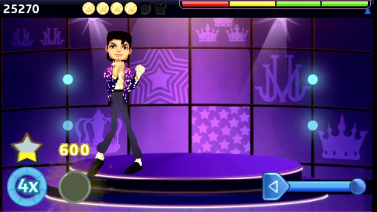Michael Jackson The Experience PSP on PSVITA (Don't Stop 'Till You Get Enough)