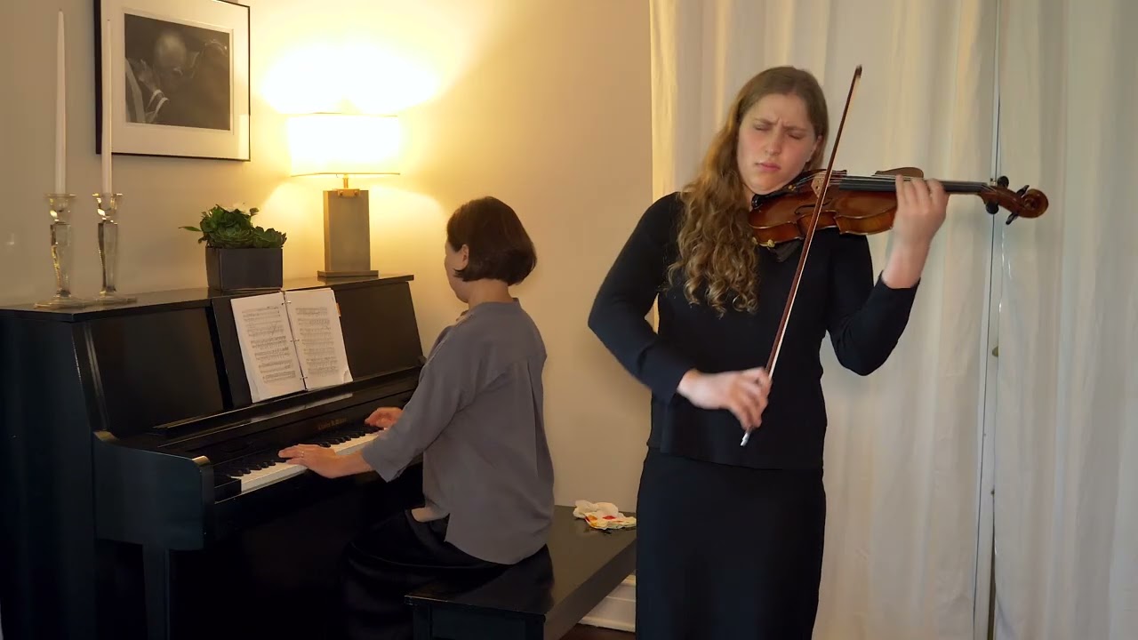 Sibelius: Violin Concerto in D Minor, Op. 47. 1st movement: Allegro. Performed by Sophia Rose Davis