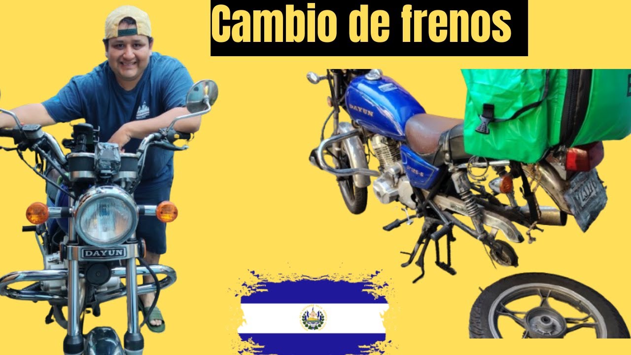 Cambiando los frenos de mi moto 🛵