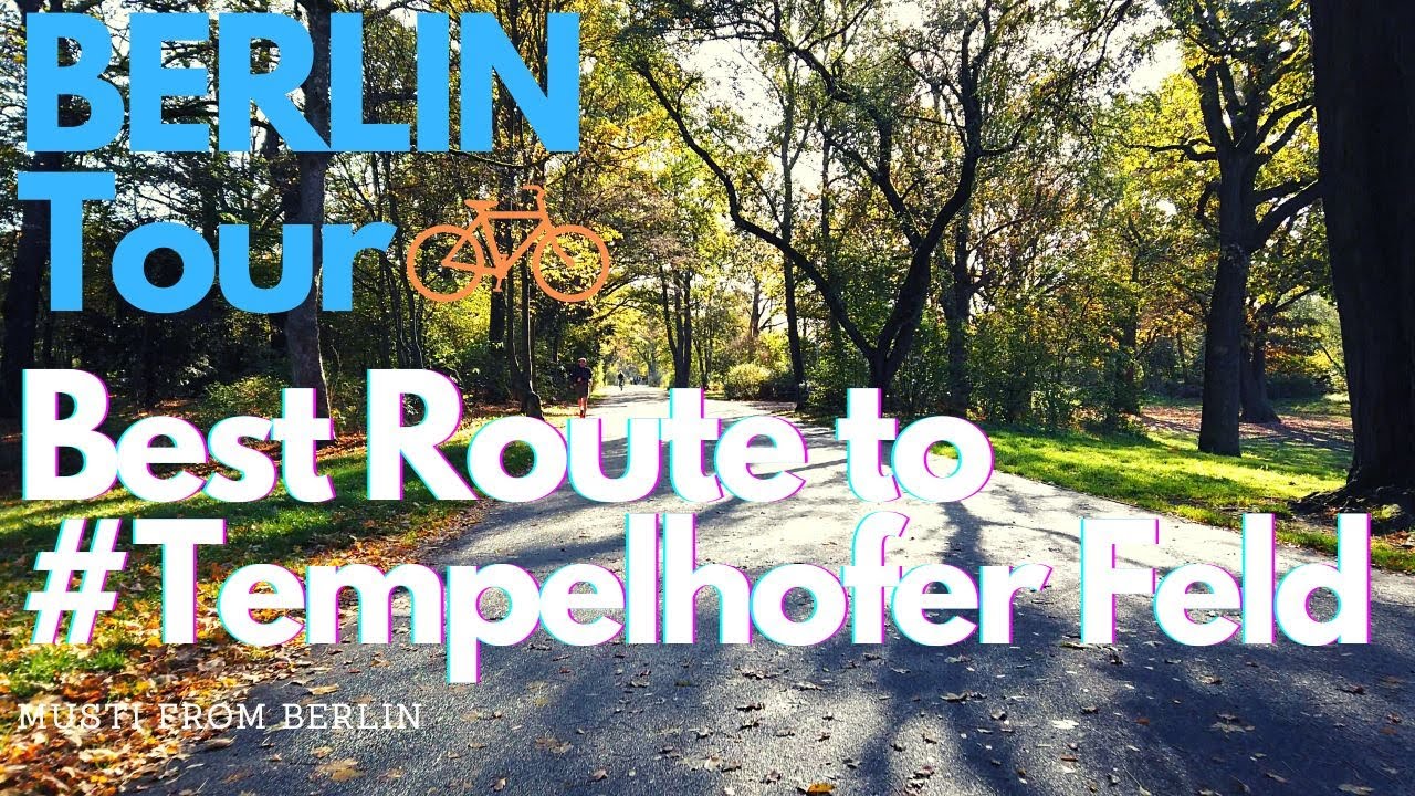 [4K] Berlin Tour | Hasenheide to Tempelhofer Feld beautiful route to enjoy #Berlin